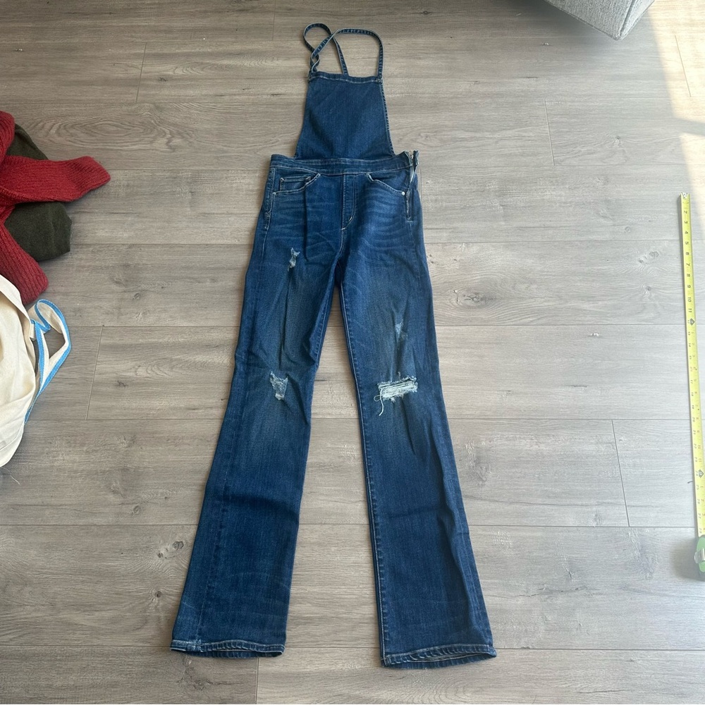 McGuire Huffine distressed Overalls - size 25 - dark denim